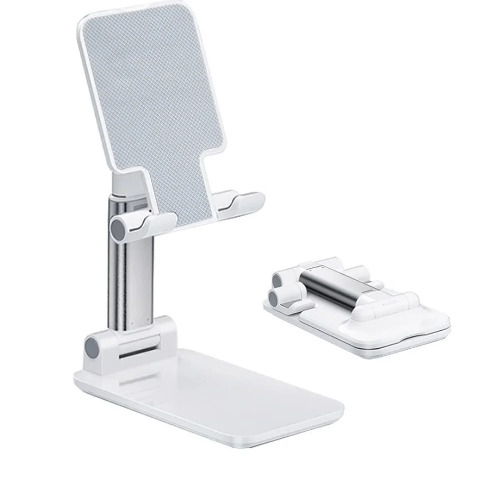 Folding Desktop Phone Stand & Purple Power Bank